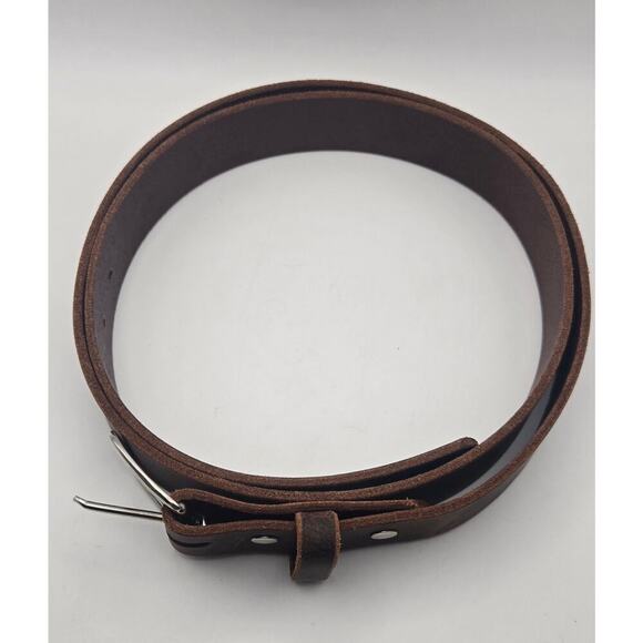 Hank Leather Goods Belts Crazy Horse Size 50 - Picture 6 of 6